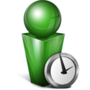 Absent green Icon