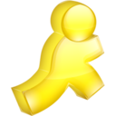 AIM yellow Icon