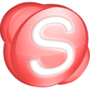 Skype red Icon