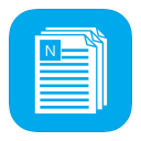 MetroUI Apps Notepad Alt Icon