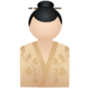 Kimono women beige Icon