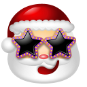 Santa Claus Stars Icon