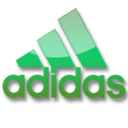 Adidas green logo Icon