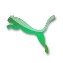 Puma green logo Icon