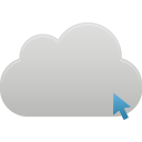 Cloud Click Icon