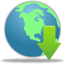 Globe Download Icon