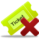 Remove ticket 1 Icon