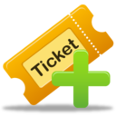 Create ticket Icon