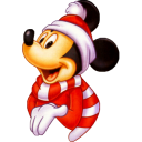 Mickey Christmas Icon