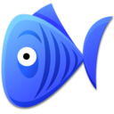 Blue Fish Icon