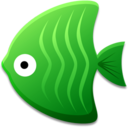 Green Fish Icon