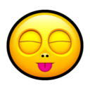 Smiley stick tongue Icon