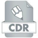 Filetype CDR Icon
