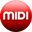 MIDI red Icon