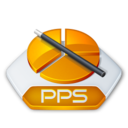 Office powerpoint pps Icon