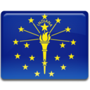 Indiana Flag Icon