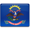 North Dakota Flag Icon