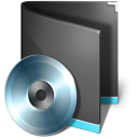 Folder Music Black Icon
