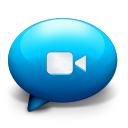 iChat Blue Icon