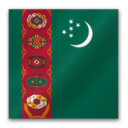 Turkmenistan flag Icon