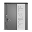 Aquave Private Folder Icon