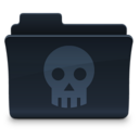 Skull Folder Icon