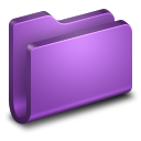 Generic Purple Folder Icon