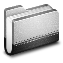 Llibrary Metal Folder Icon