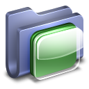 iOS Icons Blue Folder Icon