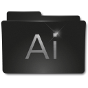 Folders Adobe AI Icon