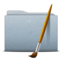 Folder Graphite Art Icon