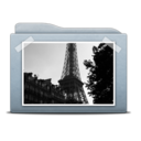 Folder Graphite Pictures Icon