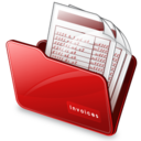 Folder invoices Icon