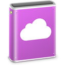 iDisk Pink MobileMe Icon