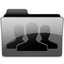 group Charcoal Icon