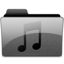 music Charcoal Icon