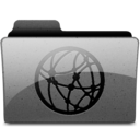 network Charcoal Icon