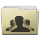 beige folder group Icon