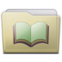 beige folder library alt Icon