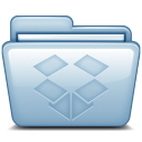 Blue Dropbox Icon