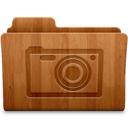 Pictures Wood Icon