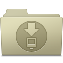 Downloads Folder Ash Icon