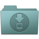 Downloads Folder Willow Icon