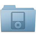 IPod Folder Blue Icon