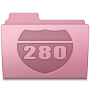 Route Folder Sakura Icon