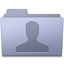 Users Folder Lavender Icon
