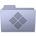 Windows Folder Lavender Icon