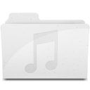 MusicFolderIcon White Icon