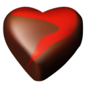 chocolate hearts 12 Icon