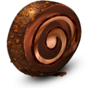 Chocolate Cream Roll Icon